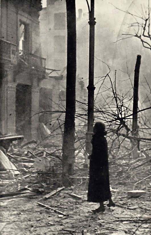 la destrucció a la Gran Via